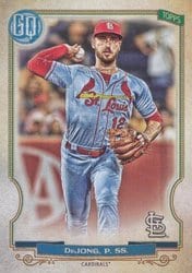 2020 Topps Gypsy Queen Base Set Paul DeJong #207 card
