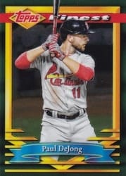 2021 Finest Flashbacks Base Set Paul DeJong #68 card