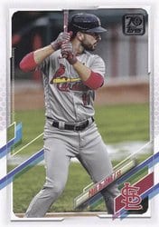 2021 Topps Base Set Paul DeJong #102 card