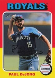 2024 Topps Heritage Base Set Paul DeJong #540 card