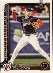 2025 Topps Update Base Set Paul DeJong #US101 card
