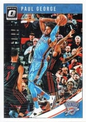 2018-19 Donruss Optic Base Set Paul George #117 card