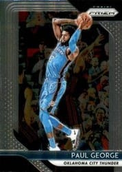 2018-19 Panini Prizm Base Set Paul George #49 card