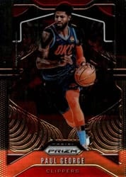 2019-20 Panini Prizm Base Set Paul George #185 card