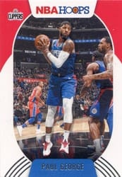 2020-21 Hoops Base Set Paul George #97 card