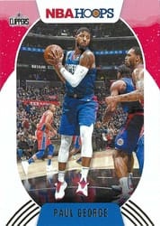 2020-21 Hoops Winter Base Set Paul George #97 card
