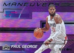 2020-21 Panini Recon Maneuvers Paul George #18 card