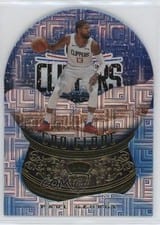 2020 Panini Crown Royale Sno Globe Paul George Asia Gold #18 card