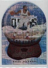 2020 Panini Crown Royale Sno Globe Paul George Asia Red #18 card