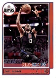2021-22 Hoops Base Set Paul George #86 card