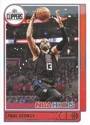 2021-22 Hoops Winter Base Set Paul George #86 card