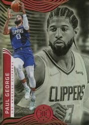 2021-22 Panini Illusions Base Set Paul George #101 card