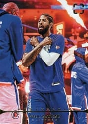2021-22 Panini Photogenic Base Set Paul George #10 card