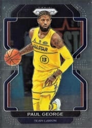 2021-22 Panini Prizm Base Set Paul George #220 card