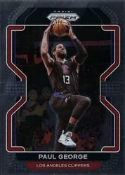 2021-22 Panini Prizm Base Set Paul George #220 card