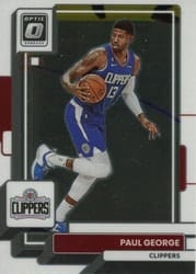 2022-23 Donruss Optic Base Set Paul George #110 card