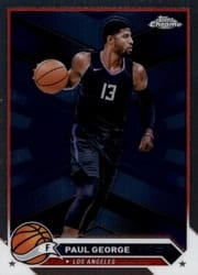 2023-24 Topps Chrome Base Set Paul George #115 card