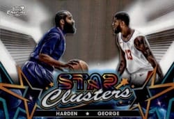 2023-24 Topps Chrome Cosmic Star Clusters Paul George #SC-10 card
