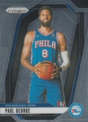 2024-25 Panini Prizm Base Set Paul George #50 card