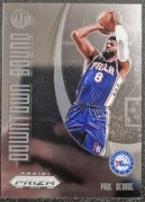 2024-25 Panini Prizm Deca Downtown Bound Paul George #6 card