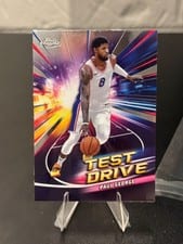 2024-25 Topps Chrome Test Drive Paul George #TD-13 card