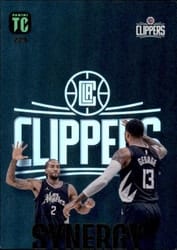 2023-24 Panini Top Class NBA Base Set Paul George / Kawhi Leonard #229 card
