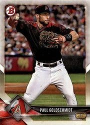 2018 Bowman Base Set Paul Goldschmidt #5 card