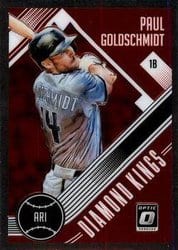 2018 Donruss Optic Base Set Paul Goldschmidt #22 card