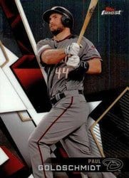 2018 Finest Base Set Paul Goldschmidt #97 card