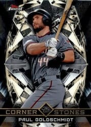 2018 Finest Cornerstones Paul Goldschmidt #FC-PG card