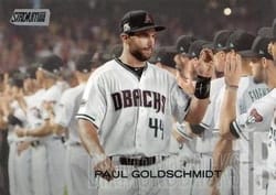 2018 Stadium Club Base Set Paul Goldschmidt #52b card
