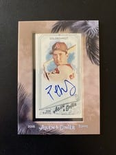 2018 Topps Allen & Ginter Framed Mini Autographs Paul Goldschmidt #MA-PG card