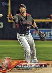 2018 Topps Base Set Paul Goldschmidt #618 card