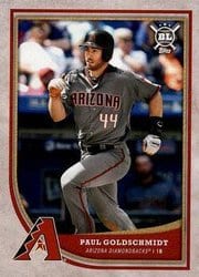 2018 Topps Big League Base Set Paul Goldschmidt #111 card