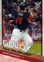 2018 Topps Big League Base Set Paul Goldschmidt #111b card