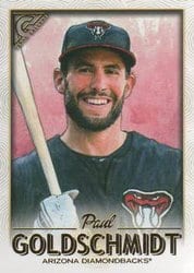 2018 Topps Gallery Base Set Paul Goldschmidt #44 card