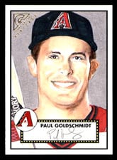2018 Topps Gallery Heritage Paul Goldschmidt #H-17 card