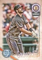 2018 Topps Gypsy Queen Base Set Paul Goldschmidt #82 card