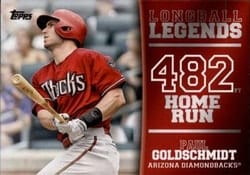 2018 Topps Longball Legends Paul Goldschmidt #LL-17 card