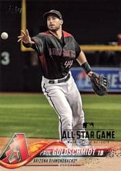 2018 Topps MLB All-Star Game Medallions Paul Goldschmidt #ASTM-PG card