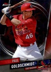 2019 Finest Base Set Paul Goldschmidt #21 card