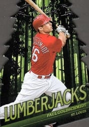 2019 Panini Leather & Lumber Lumberjacks Paul Goldschmidt #LJ-4 card