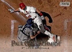 2019 Stadium Club Base Set Paul Goldschmidt #285 card