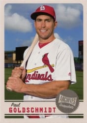 2019 Topps Archives Snapshots Base Set Paul Goldschmidt #AS-PG card