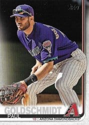 2019 Topps Base Set Paul Goldschmidt #297 card