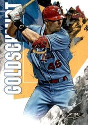 2019 Topps Fire Base Set Paul Goldschmidt #66 card