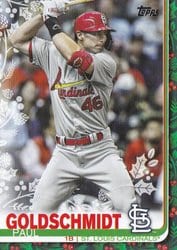 2019 Topps Holiday Base Set Paul Goldschmidt #HW83 card