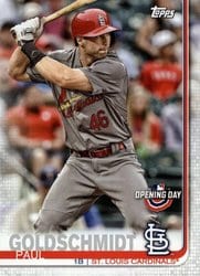 2019 Topps Opening Day Base Set Paul Goldschmidt #94 card