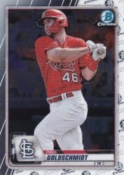 2020 Bowman Chrome Base Set Paul Goldschmidt #4 card