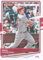 2020 Donruss Base Set Paul Goldschmidt #127b card